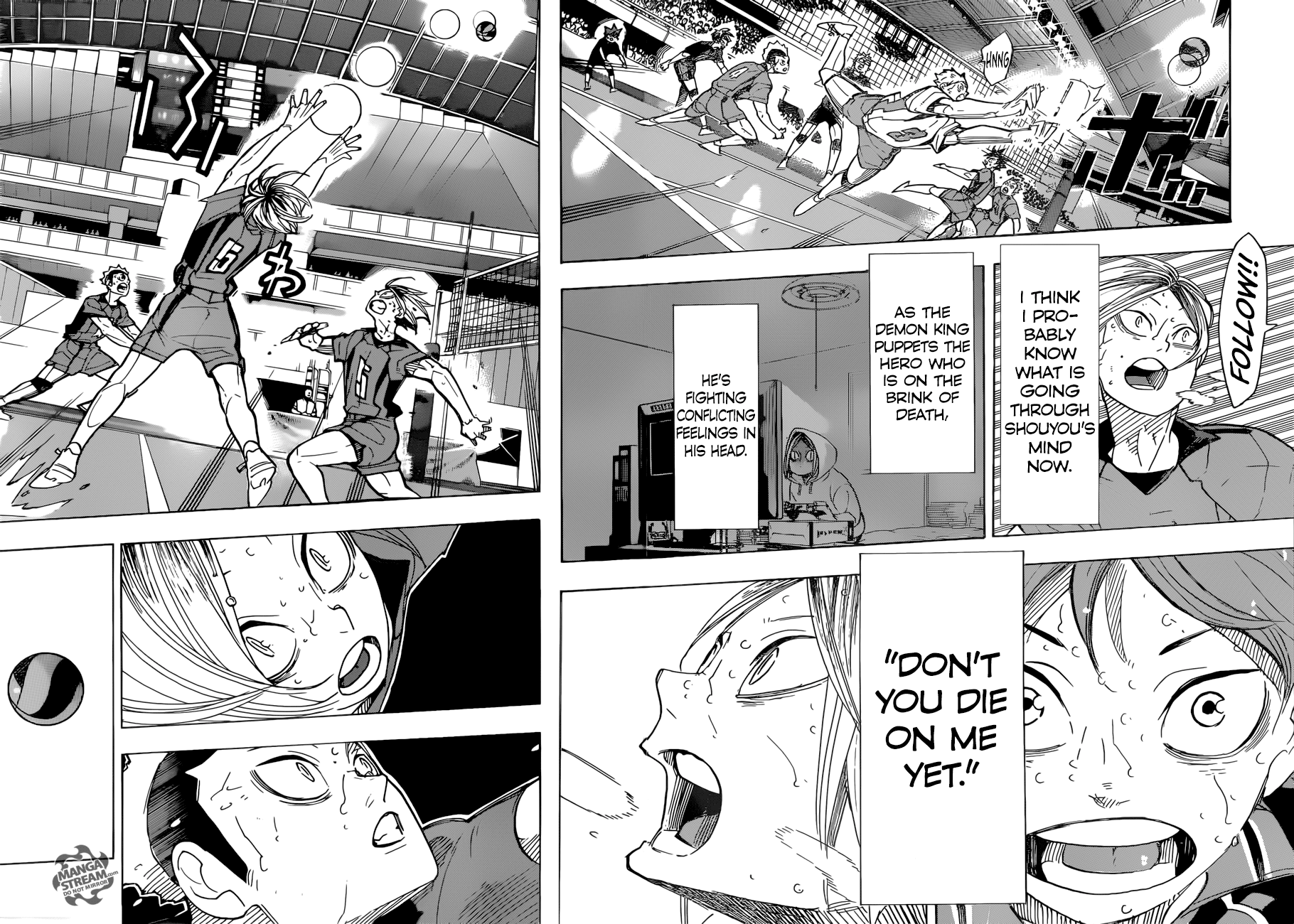 Haikyuu!!, Chapter 323 image 08
